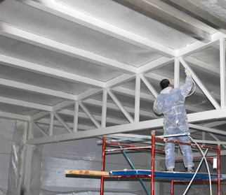 Огнезащита металлических ферм